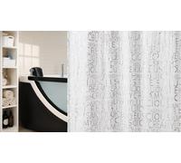 Spirella Creamy Silver Tenda Doccia Tessile 180x200 Bianco Argento