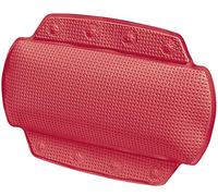 Spirella Cuscino da Bagno Alaska in PVC 32x23 cm Rosso