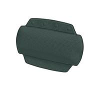 Spirella, Cuscino da Bagno Antibatterico e Antiscivolo con 8 Ventose, Comfort ottimale per Doccia e Vasca, Ideale per Sicurezza e Relax, Verde Scuro, 23 x 32 cm