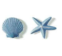 Spirella Decorazioni 10,42999 Bagno Crostacei e Stelle Marine Blu