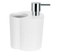 Spirella Dispenser di Sapone ABS Sole e Luna Bianco