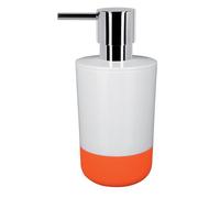 Spirella Dispenser di Sapone MOJI Arancione e Bianco