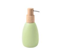 SPIRELLA - Dispenser di Sapone Sven, 260 ml in poliresina per Un Bagno Elegante e Pratico, Ideale per l'uso Quotidiano e dal Design Moderno, Matcha