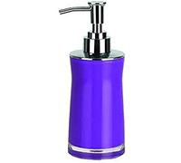 Spirella - Elegante Dispenser di Sapone in Acrilico per Il Bagno, Design Moderno e Pratico, Ideale per l'uso Quotidiano, Taglia Unica, Viola