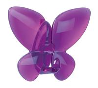 Spirella Gancio portasciugamani da Parete Mariposa, Viola Chiaro