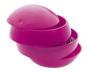 Spirella Makeup Organizer Box-Beauty Bowl Rosa Scuro