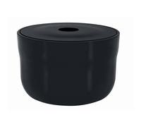 Spirella - Mobile Contenitore Multi-Box in Cocco, Ideale per organizzare Bagno, Cucina o Ufficio, Pratico ed Elegante, Dimensioni Standard, Nero