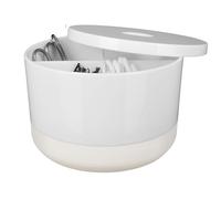 Spirella, Moderno Organizer da Bagno in plastica Resistente, Ideale per Il Bagno o la Cucina, Facile da Pulire, capacità 10 Litri, Colore Elegante, Dimensioni compatte