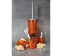Spirella NYO Acrylic Orange Arancione 4 Pezzo de Bagno Set