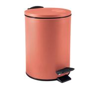 Spirella Pattumiera a pedale in acciaio ADELAR 3L Terracotta Opaco