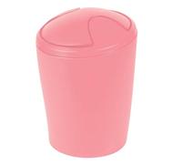 Spirella - Pattumiera Basculante Move - Design Moderno e Compatto - Coperchio Rimovibile e Facile da Pulire - Ideale per Bagno o Cucina - Terracotta - 2L