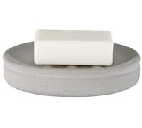 Spirella Portasapone in Ceramica Grigio Cemento