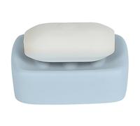 Spirella Portasapone in Ceramica retrò Blu Pastello