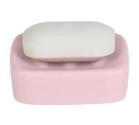 Spirella Portasapone in Ceramica retrò Rosa Pastello