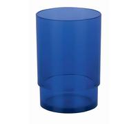 Spirella, Portaspazzolino in Acrilico Trasparente, Design Elegante e Moderno, Ideale per Il Bagno, Pratico e Resistente, Taglia Unica, Blu Navy