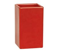 Spirella Bicchiere Porta spazzolini retrò Rosso