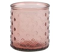 Spirella Portaspazzolino in vetro Carmina, 7 x 11,5 cm, terracotta