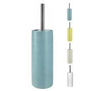 Spirella Scopino per WC Supporto in Ceramica, Tubo scanalato, Blu Turchese