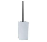 Spirella Scopino per WC Supporto in Porcellana Quadro Bianco