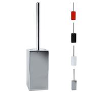 Spirella Scopino per WC Supporto in Porcellana Quadro Cromato