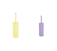 Spirella - Set 2 Scopini WC Akira - Giallo Opaco/Lavanda Opaco | 2 Scopini WC Coordinati · Set Bagno Coordinato · Colori Abbinati · Facile da Pulire