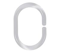 Spirella Set di 12 Anelli per Tenda da Doccia in Do minore Trasparenti