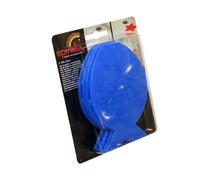 Spirella Set di 5 Figurine adesive in PVC Globefish Antiscivolo per Doccia o Vasca 16x10,5 cm Blu Elettrico