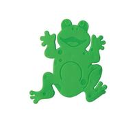 Spirella Set di 6 Figure adesive FROGTIME in PVC Antiscivolo per Doccia o Vasca 11x12 cm Verde