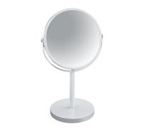 Spirella Specchio per Trucco da appoggio Specchio per Bellezza Specchio cosmetico bifacciale Specchio cosmetico Girevole “Sydney” ingrandimento 2X - Bianco