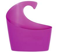 Spirella Sydney 1018179 Dark-Pink Cestino, S Accessori per Il Bagno, Polipropilene, 19.5 x 17.5 x 6.5 cm