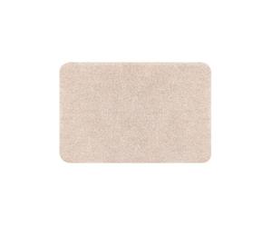 Spirella - Tappetino da bagno - Accessorio da bagno in acrilico morbido e confortevole - Ideale per il bagno - Antiscivolo e assorbente - Design elegante - 60x90 cm - Beige