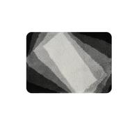 Spirella Tappetino da Bagno Acrilico Kali 50x70 cm Nero e Grigio