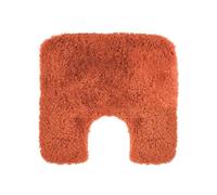 Spirella, tappetino da bagno in acrilico Bree, antiscivolo per la massima sicurezza, asciugatura rapida, effetto erica, morbido 55x55 cm Terracotta