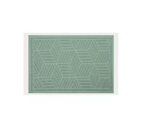 Spirella Tappetino da bagno in cotone CUBO 50 x 80 cm, colore: Verde Basile