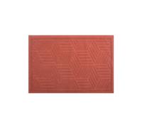 Spirella Tappeto da bagno in cotone CUBO 50 x 80 cm Terracotta