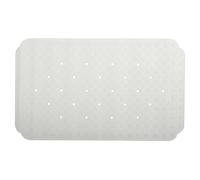 Spirella Tappetino da Bagno in Gomma Ruby 70x40 cm Bianco