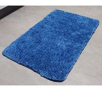 Spirella Tappetino da Bagno in Microfibra Gobi 60x90 cm Blu