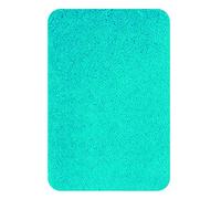 Spirella - Tappetino da bagno in microfibra Highland - Antiscivolo, ad asciugatura rapida e lavabile - 100% poliestere morbido e resistente - Blu acqua - 55 x 65 cm