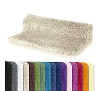 Spirella - Tappetino da bagno in microfibra Highland - Antiscivolo, ad asciugatura rapida e lavabile - 100% poliestere morbido e resistente - Ecrù - 70 x 120 cm