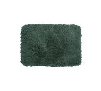 Spirella - Tappetino da bagno in microfibra Highland - Antiscivolo, ad asciugatura rapida e lavabile - 100% poliestere morbido e resistente - Verde scuro - 55 x 65 cm