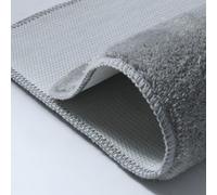 Spirella Tappetino da Bagno in Poliestere Andros 50x50 cm Modello Pesce Grigio