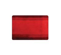 Spirella Tappetino da Bagno in Poliestere Balance 70x120 cm Rosso