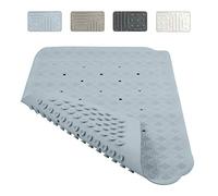 Spirella Tappetino Doccia in Gomma Ruby 53x53 cm Blu Freddo