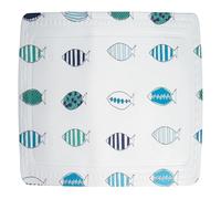 Spirella Tappetino Doccia in PVC Santorini 55x55cm Blu