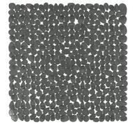 Spirella Tappetino Doccia Riverstone in PVC 54x54 cm Grigio Scuro