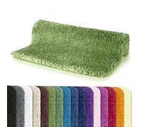 Spirella - Tappeto da Bagno Highland in Microfibra, Supporto Antiscivolo, Asciugatura Rapida, Pelo Lungo 40 mm, Lavabile in Lavatrice + asciugatrice - 70 x 120 cm - O