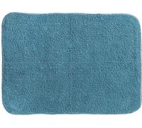 Spirella Tappeto di Bagno, Cotone, Blu Petrolio, 80 x 50 x 1 cm