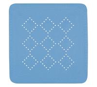 Spirella 55 x 55, Collezione Blu Alaska, Tappetino Doccia, PVC