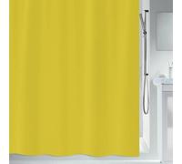 Spirella Tenda da Doccia in Poliestere Primo, 180 x 180 cm, Colore: Giallo