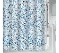 Spirella Tenda da Doccia in Poliestere Vision 120x200 cm Blu